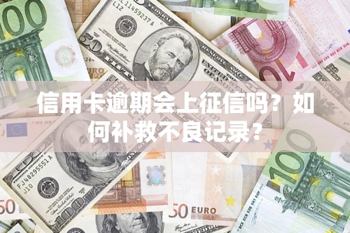 济南信用卡逾期会上征信吗？如何补救不良记录？
