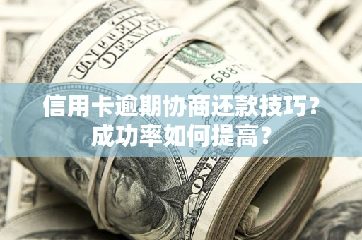 济南信用卡逾期协商还款技巧？成功率如何提高？