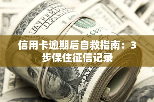 济南信用卡逾期后自救指南：3步保住征信记录